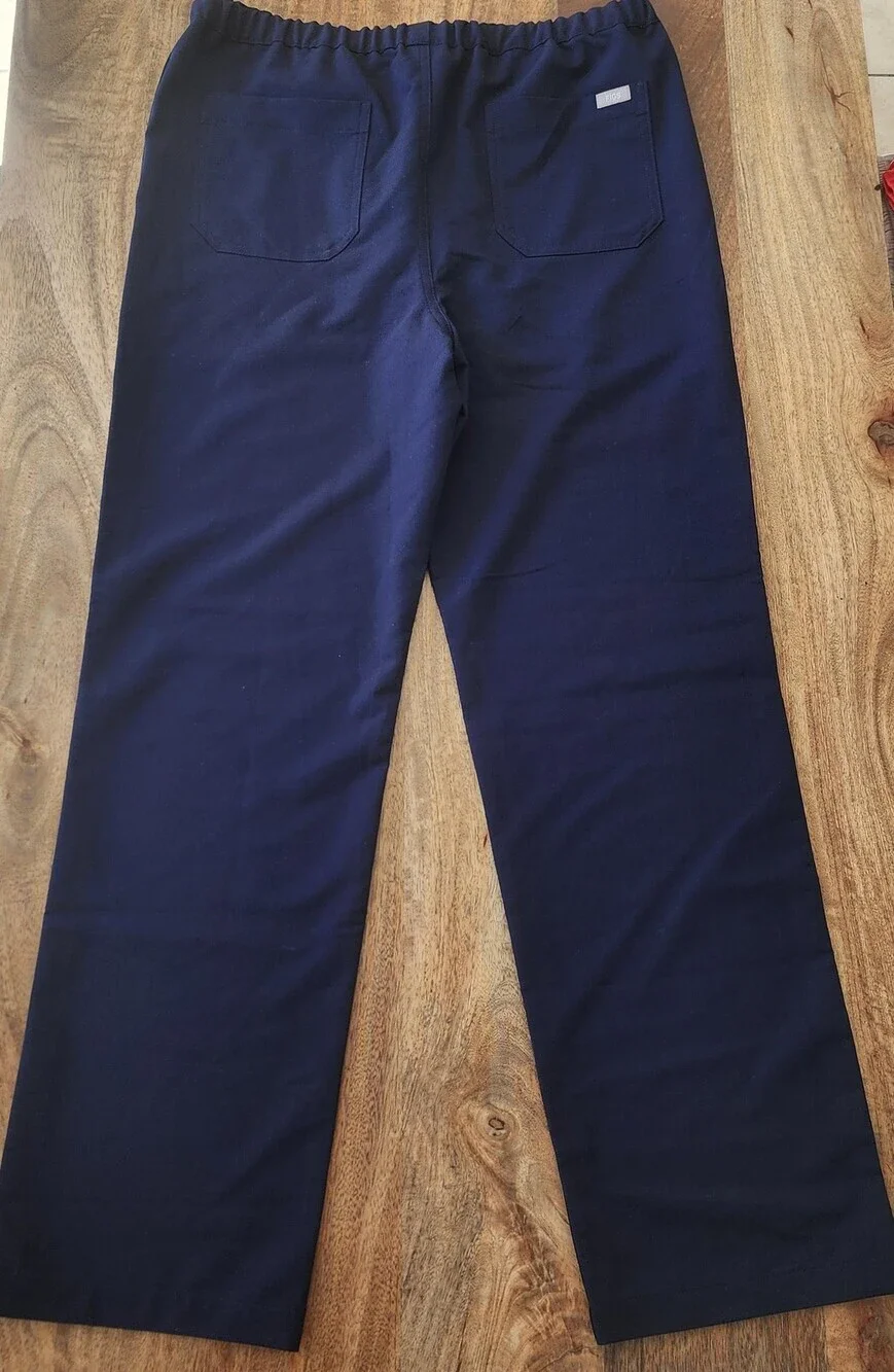 FIGS Pisco Basic Pants Mens Medium Navy Technical Collection Scrubs Workwear